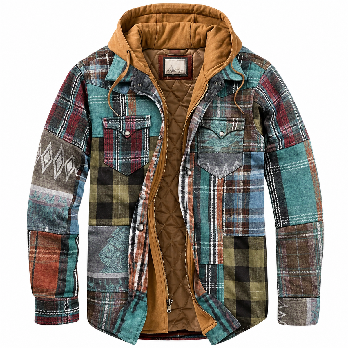 Octavio | Chaqueta urbana de cuadros