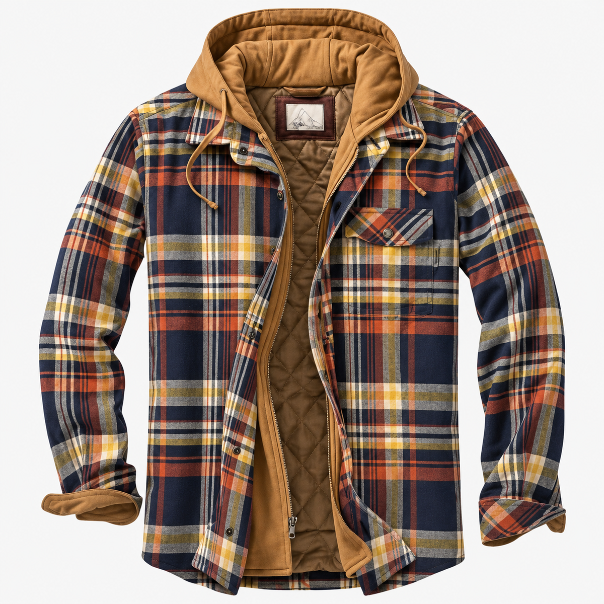 Octavio | Chaqueta urbana de cuadros