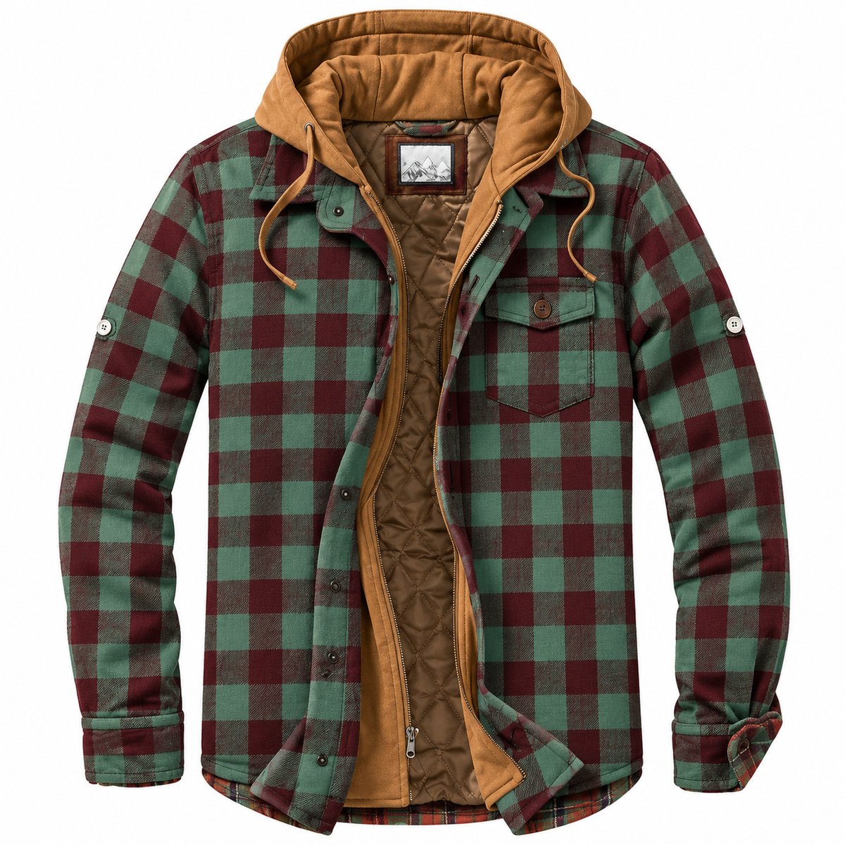 Octavio | Chaqueta urbana de cuadros
