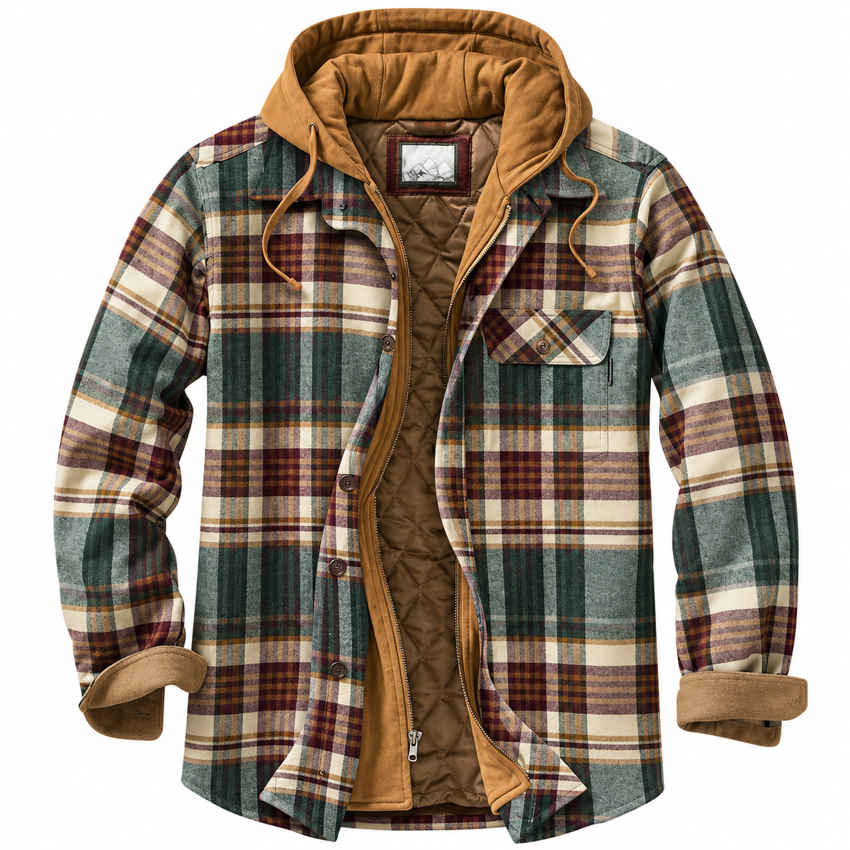 Octavio | Chaqueta urbana de cuadros