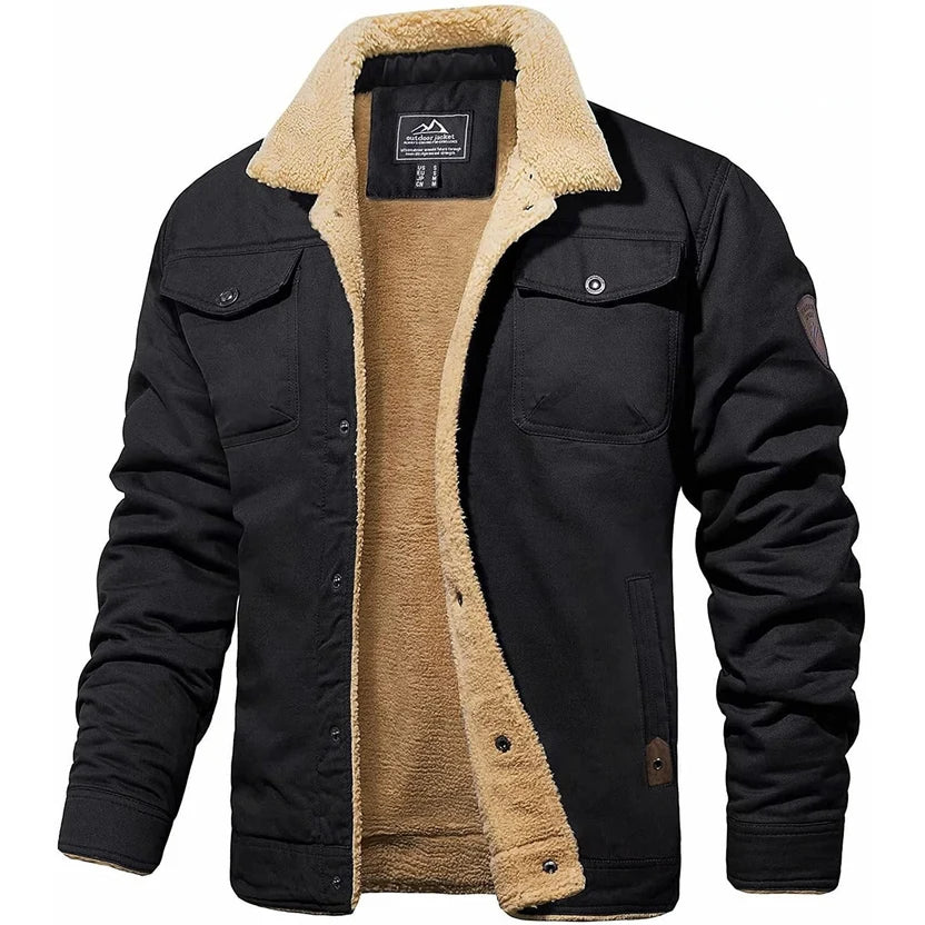 Esteban | Chaqueta bomber cálida y elegante