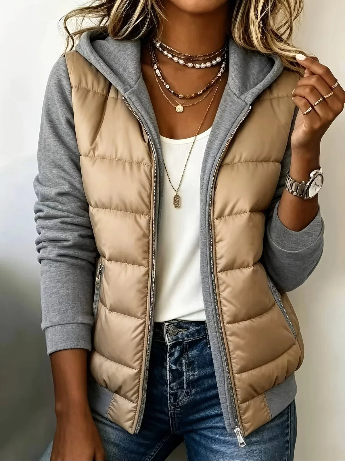 Sabrina | Chaqueta acolchada con capucha