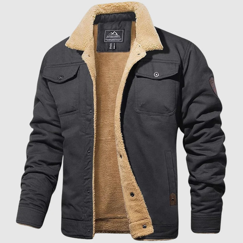 Esteban | Chaqueta bomber cálida y elegante