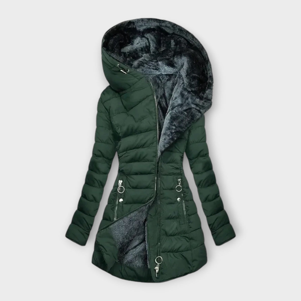 Fulvia | Abrigo de Invierno de Lujo y Cálido