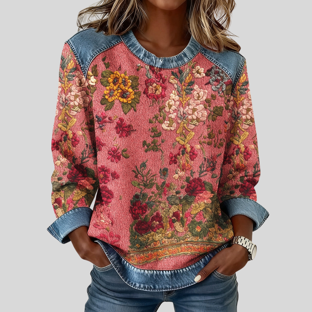 CATALINA | Sudadera Tapisserie coral