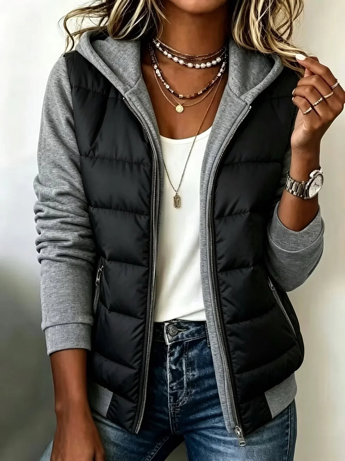Sabrina | Chaqueta acolchada con capucha