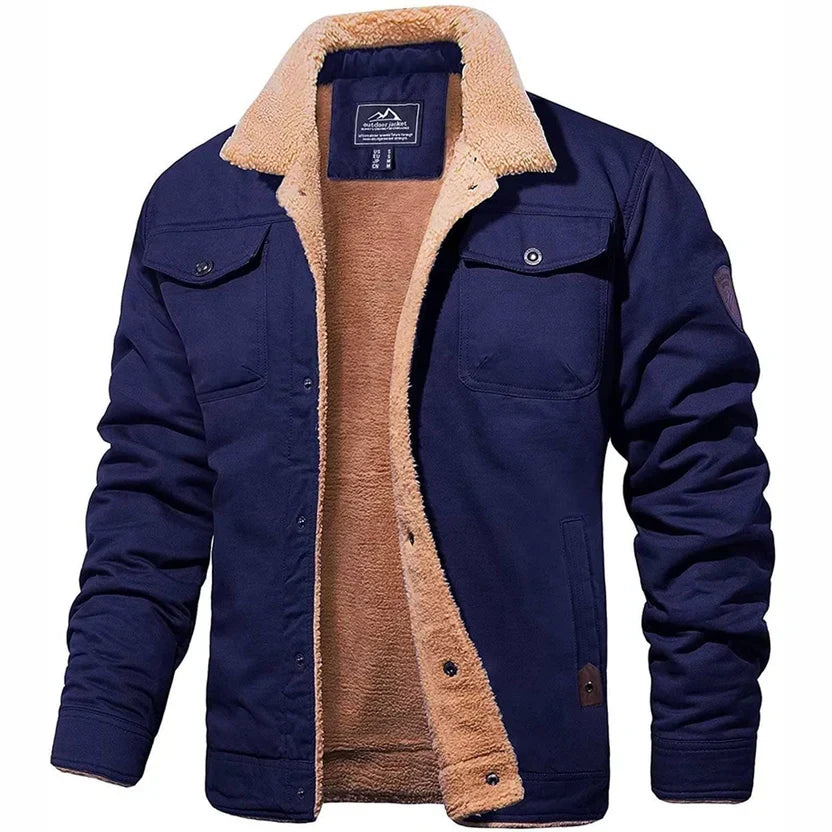 Esteban | Chaqueta bomber cálida y elegante