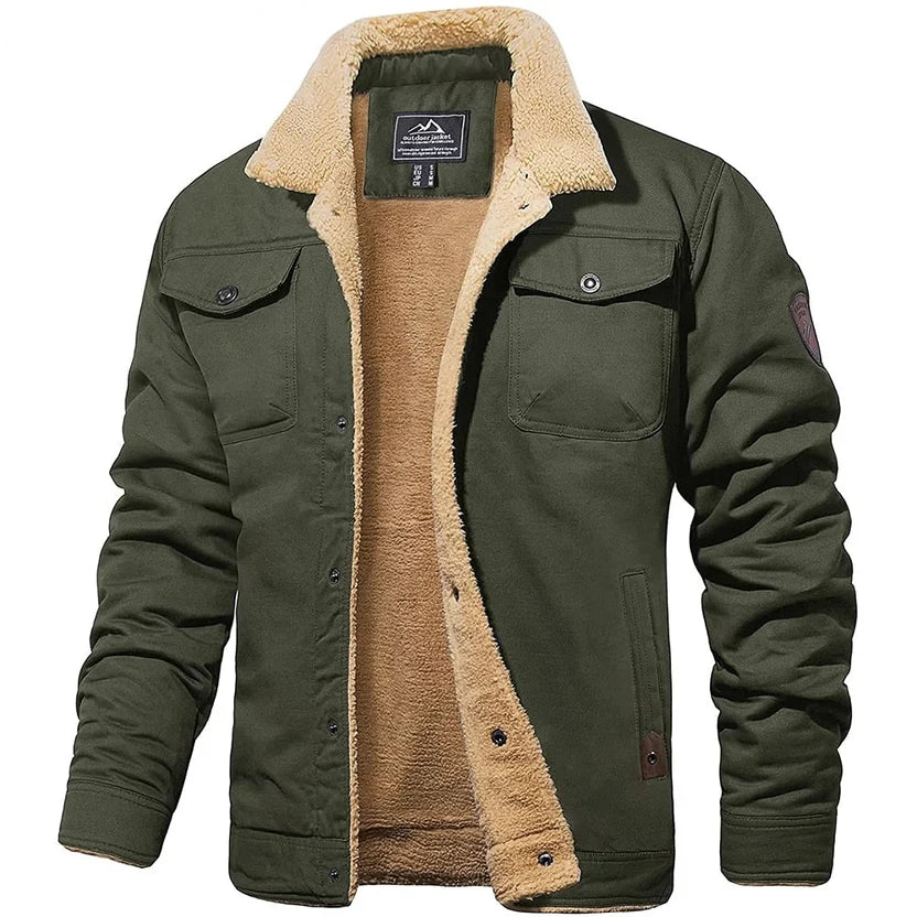 Esteban | Chaqueta bomber cálida y elegante