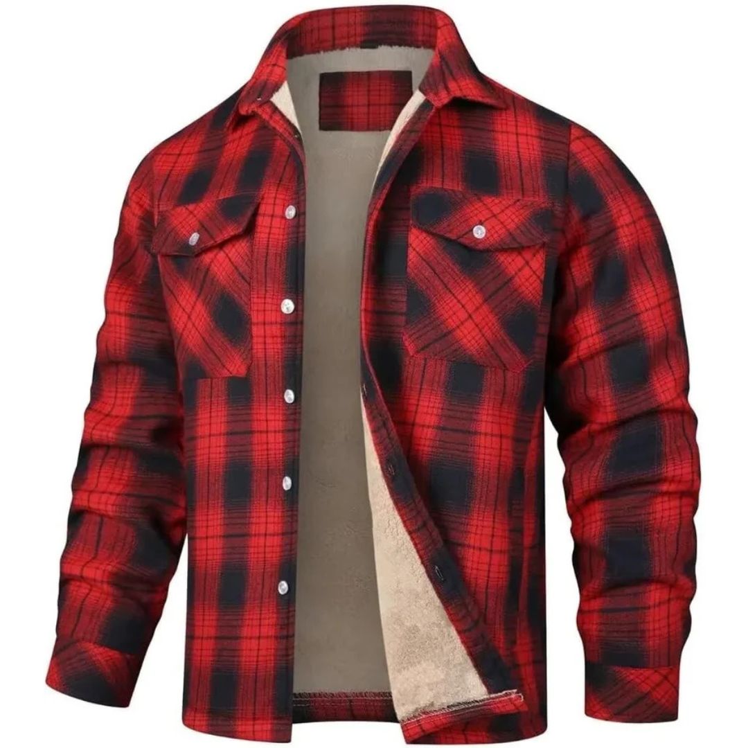 Ignacio | Chaqueta Abrigada de Cuadros