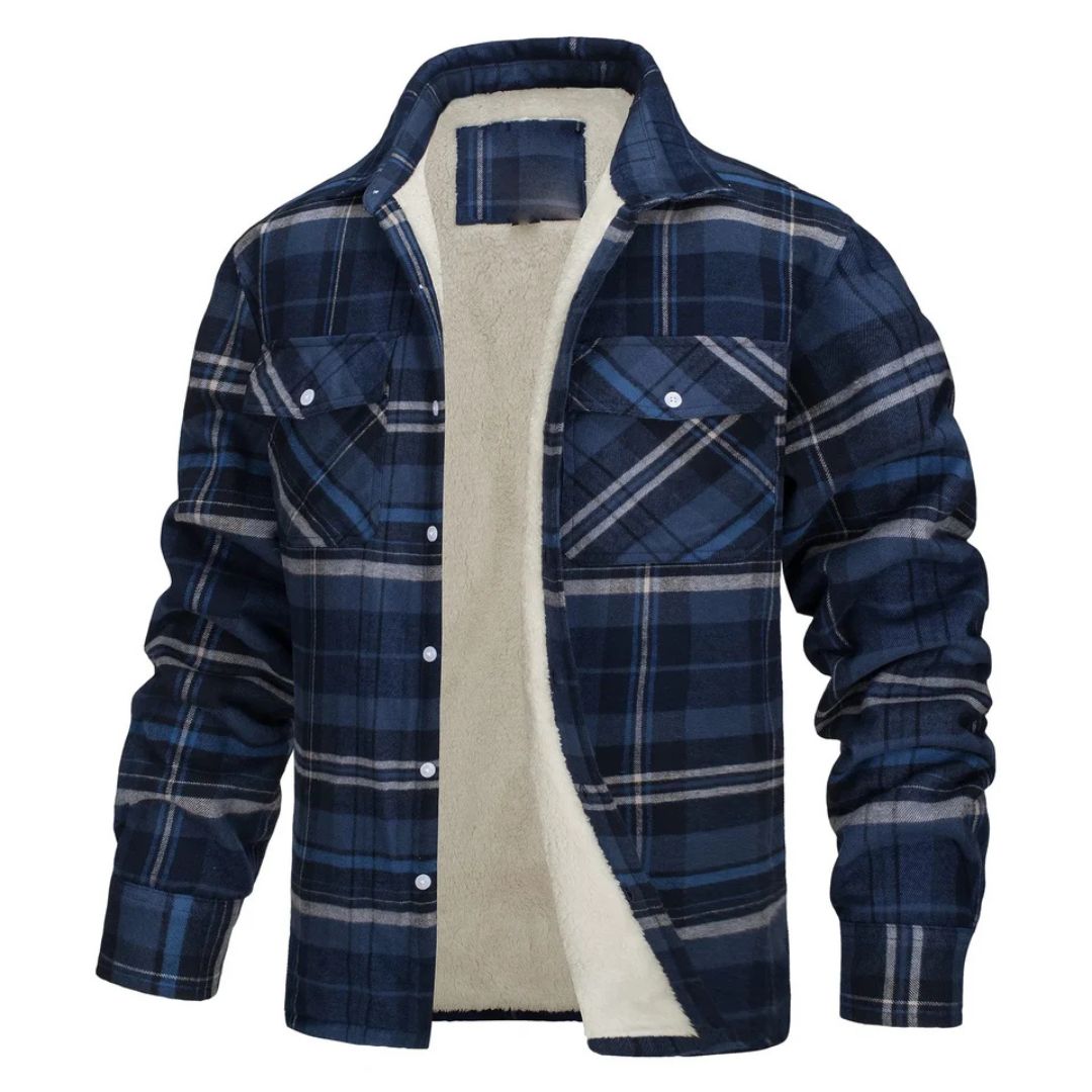 Ignacio | Chaqueta Abrigada de Cuadros