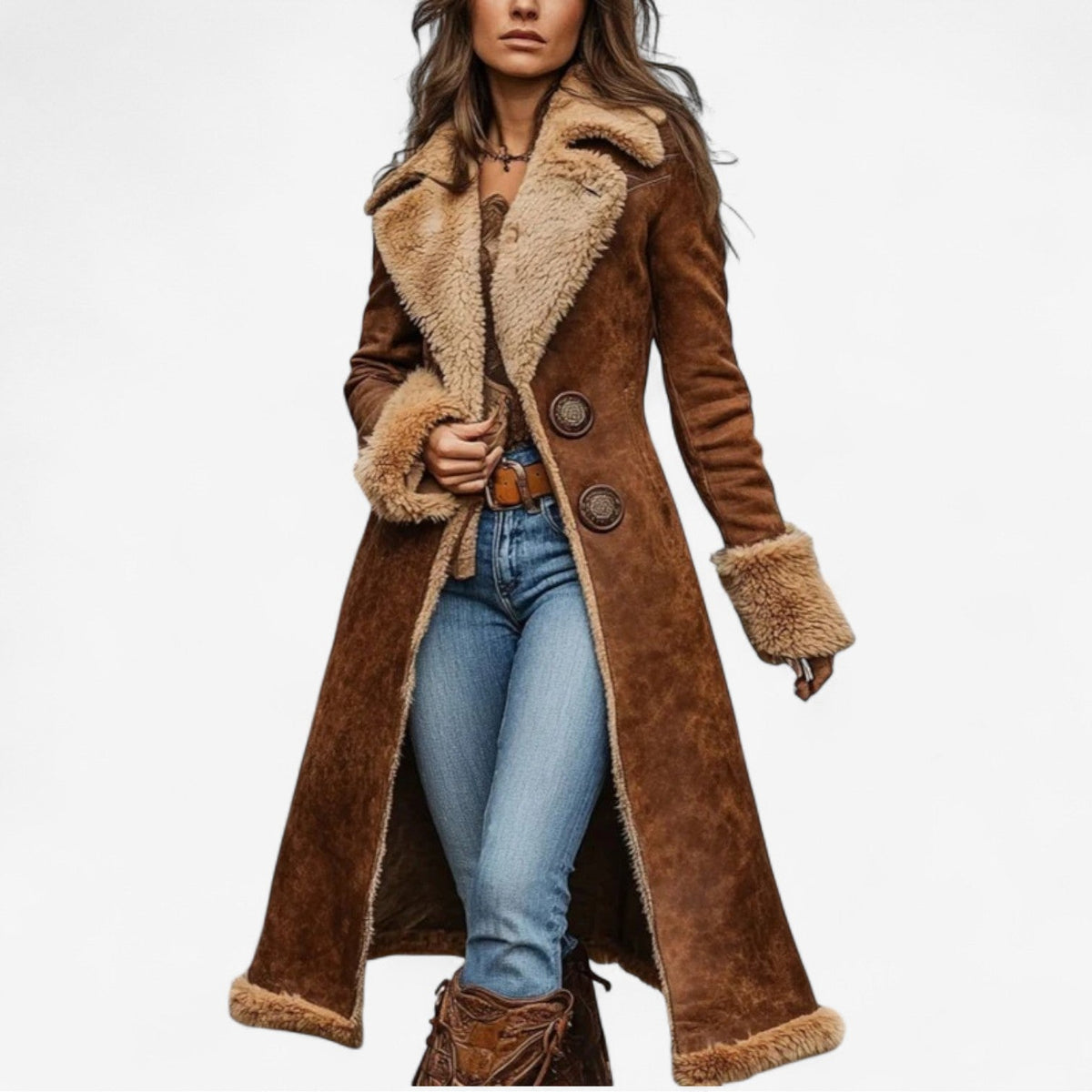 Ida | Abrigo de invierno largo y elegante