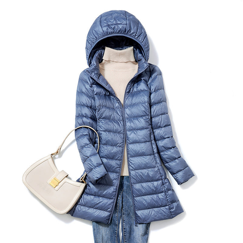 Fabrizia | Chaqueta Ligera con Capucha Extraíble
