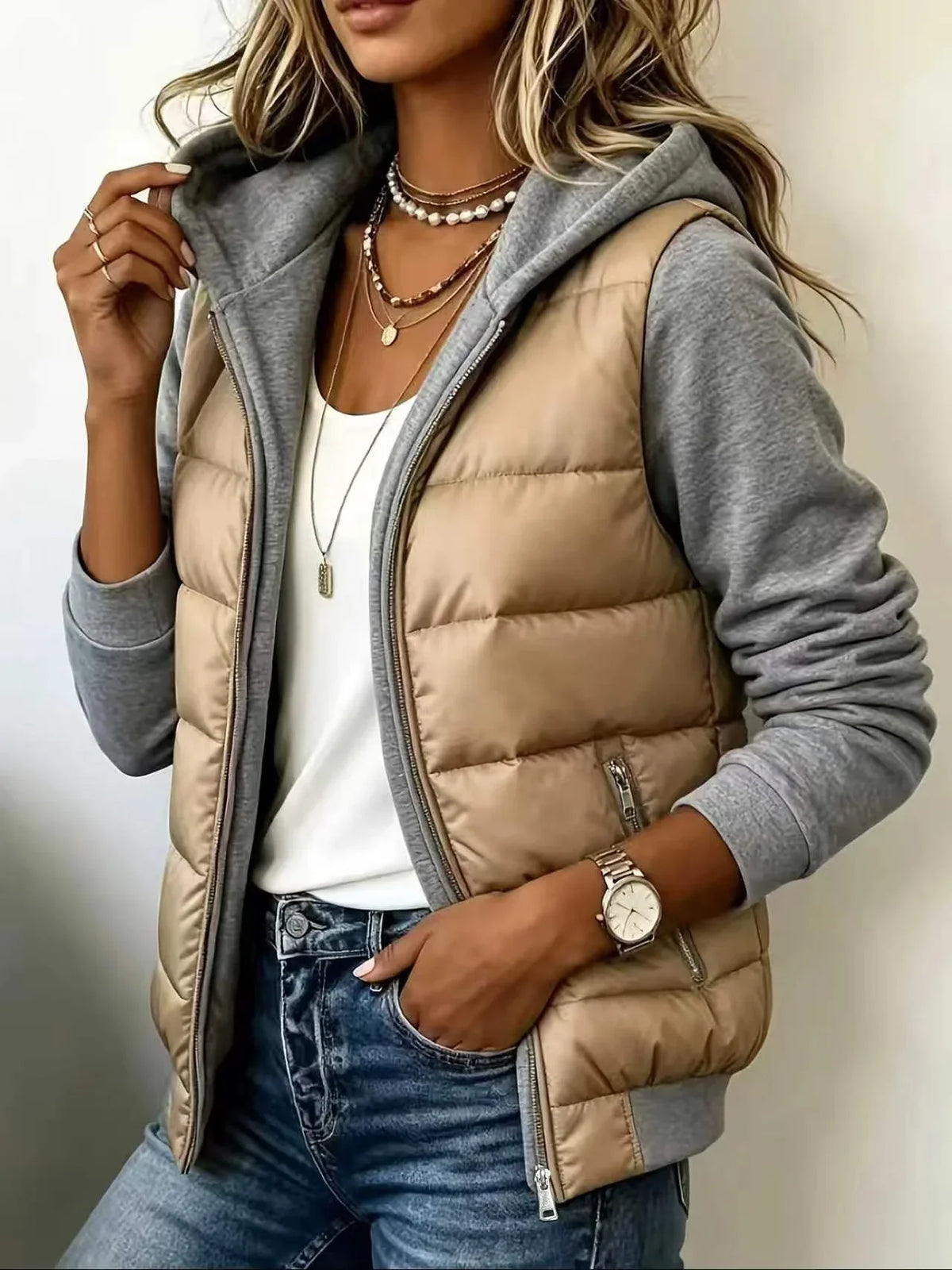 Sabrina | Chaqueta acolchada con capucha