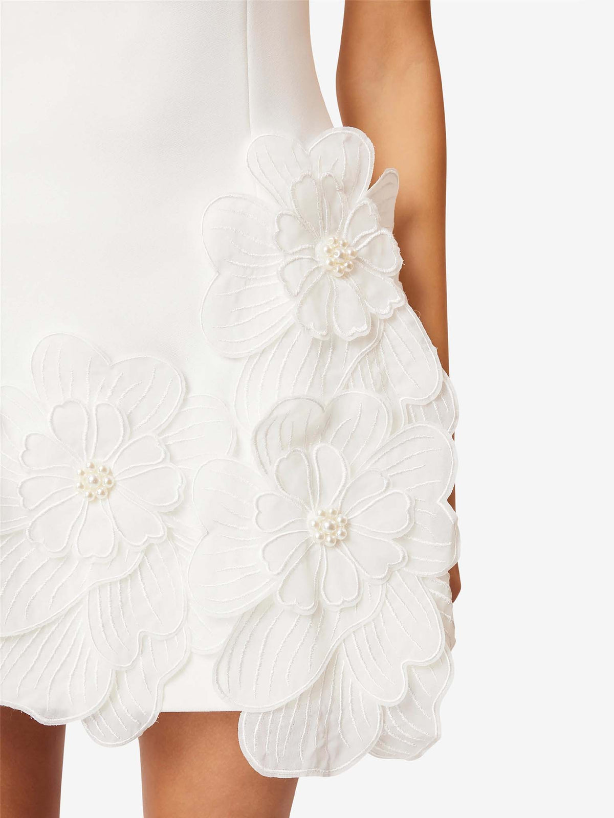 Nadia™ | Vestido Mini Elegante Sin Mangas con Recorte