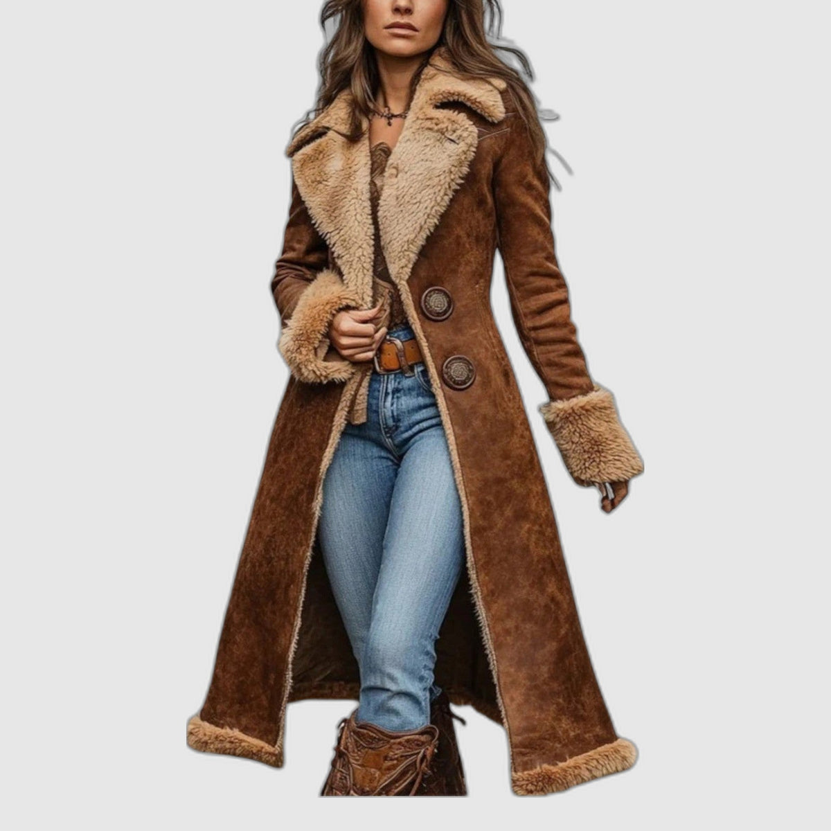 Ida | Abrigo de invierno largo y elegante